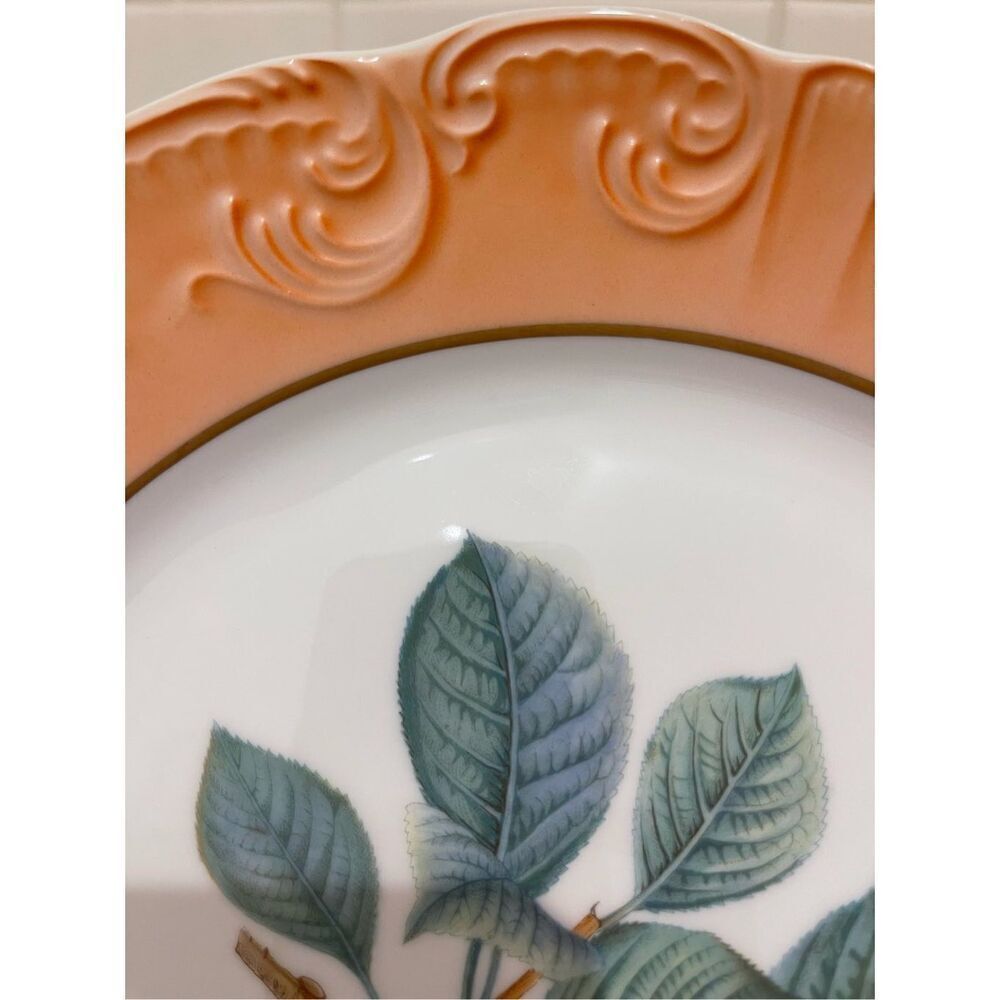 Mottahedeh Porcelain “Summer Fruit” Cake Stand - Picture 9 of 14